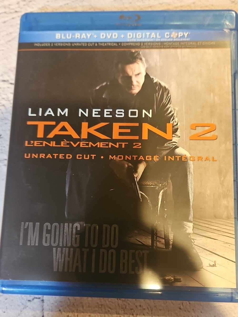 🌟3/$25🌟 Taken 2 (Liam Neeson) Blu Ray + DVD
